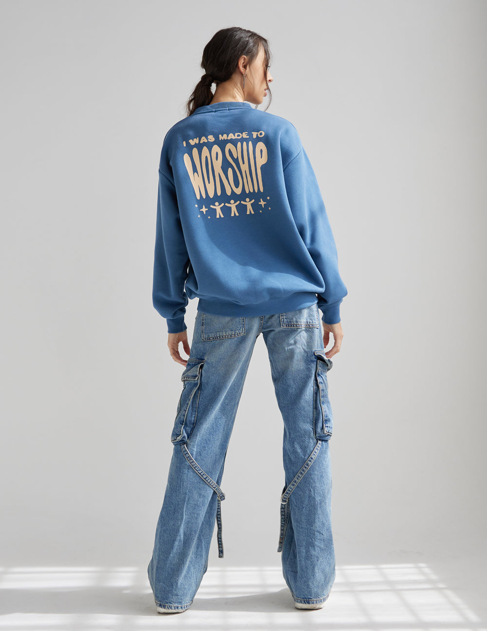 Elevated Faith Made to Worship Unisex Crewneck