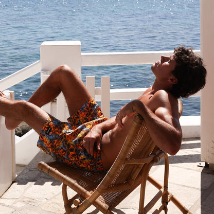 Kulani Kinis Men's Swim Trunks - Frangipani Fizz - FINAL SALE