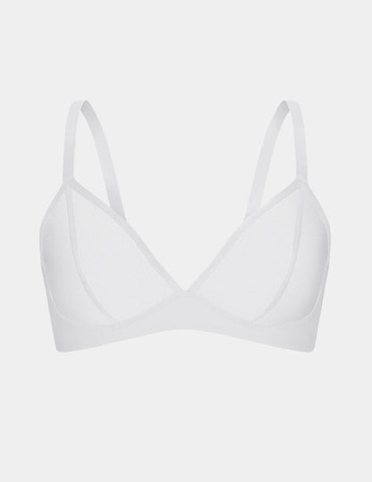 Mesh Deep V Bra