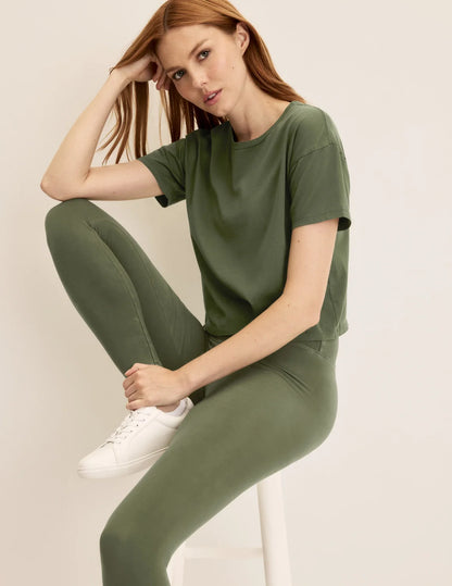 Mineral-Dyed Cotton T-Shirt