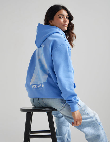 Elevated Faith Miracles Blue Unisex Hoodie