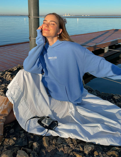 Elevated Faith Miracles Blue Unisex Hoodie