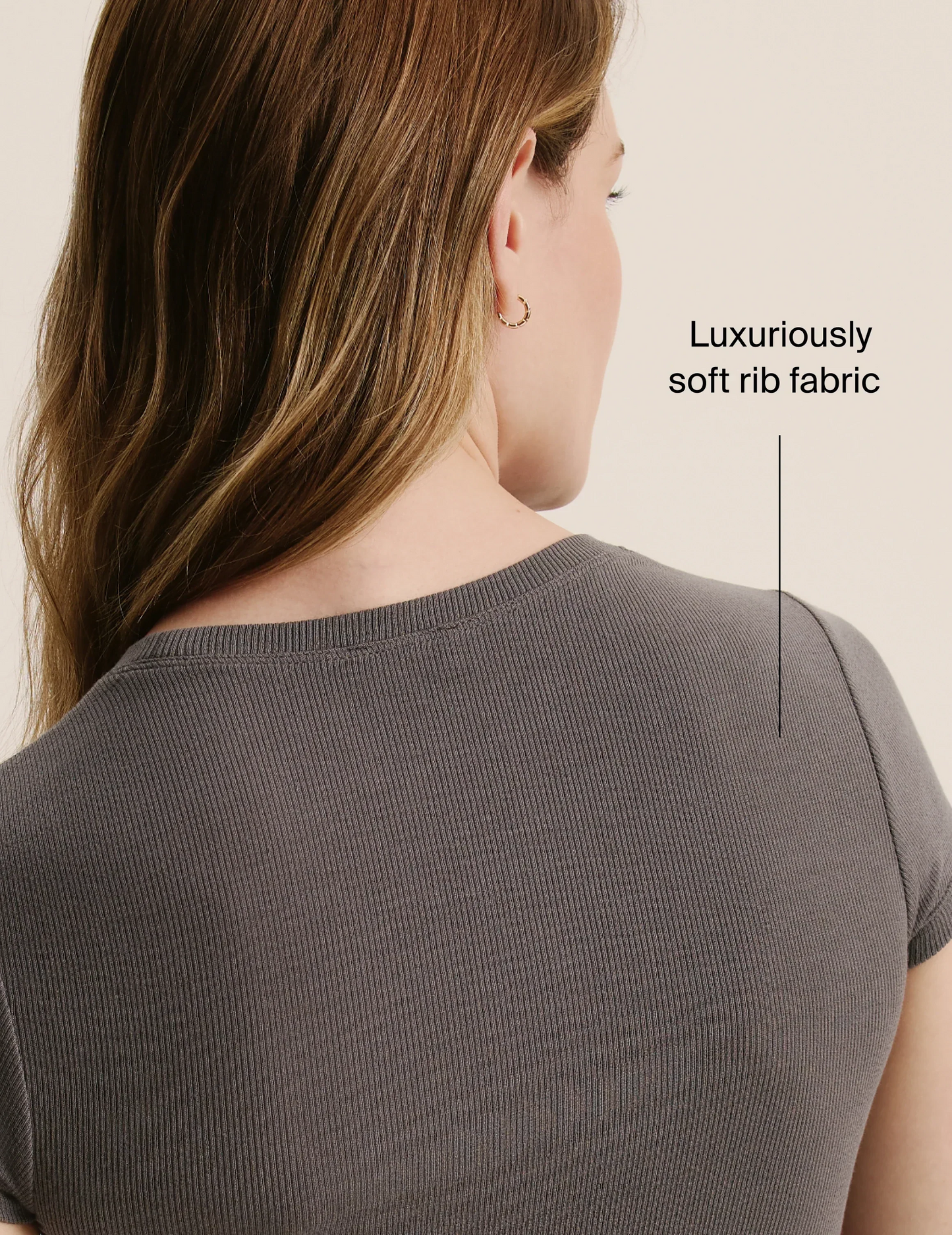 Modal Rib T-Shirt