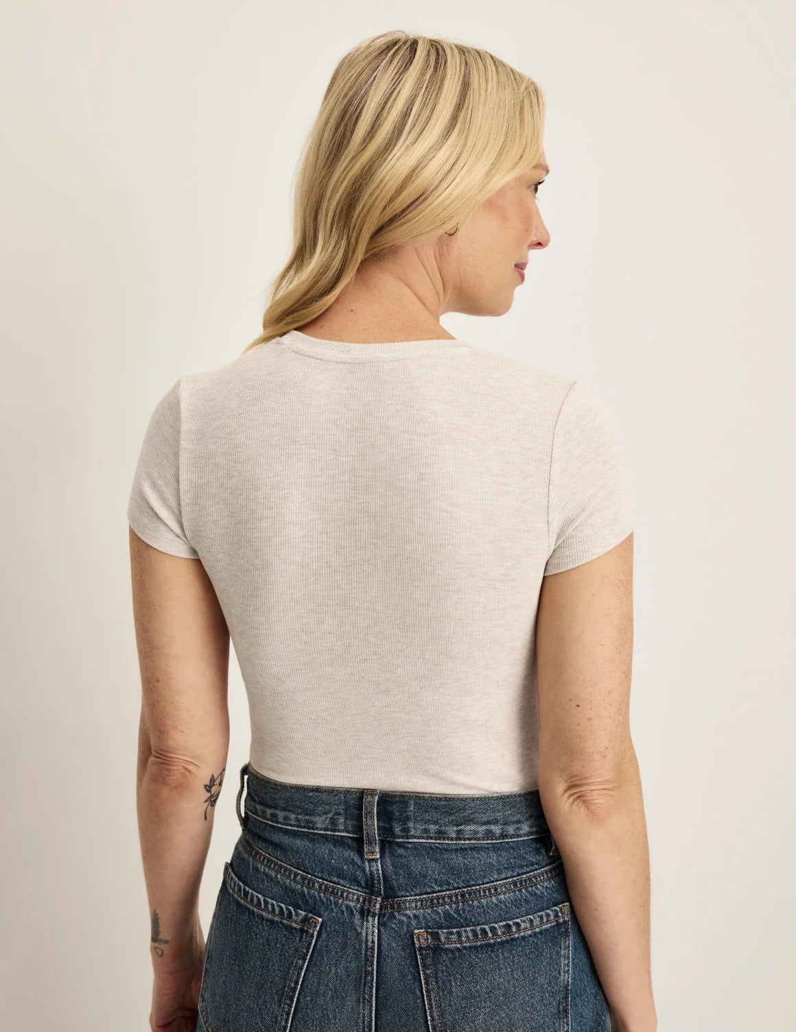Modal Rib T-Shirt - Last Call