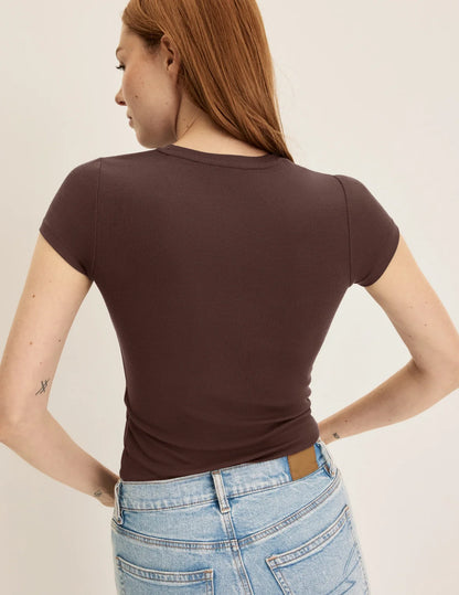 Modal Rib T-Shirt - Last Call