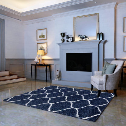 Elegant Comfort 5' x 7' -  8' x 10' Rectangle Shaggy Area Rug