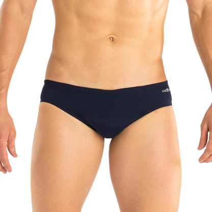 Dolfin Men's Reliance Solid Racer Swimsuit - Navy