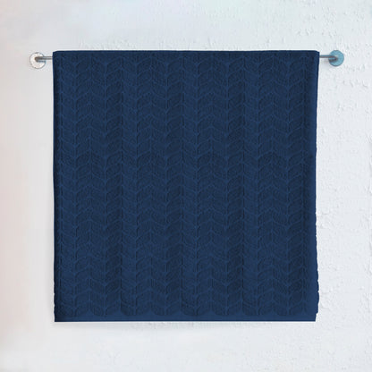 Elegant Comfort 1-Piece Premium Turkish Cotton Braided Jumbo Towel, 35x 70 inch