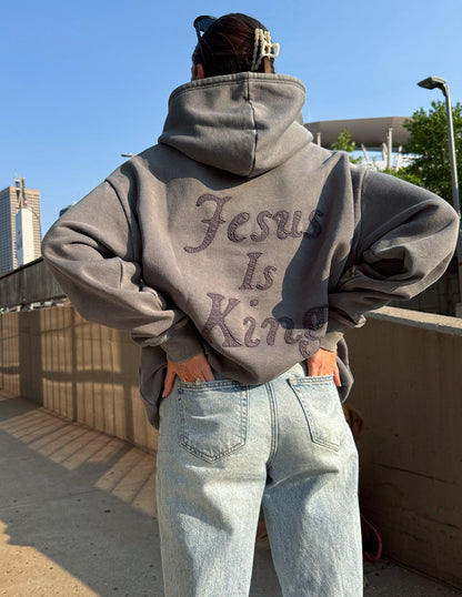 Elevated Faith Not Sorry Jesus Is King Unisex Hoodie