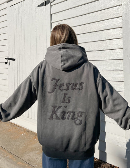 Elevated Faith Not Sorry Jesus Is King Unisex Hoodie