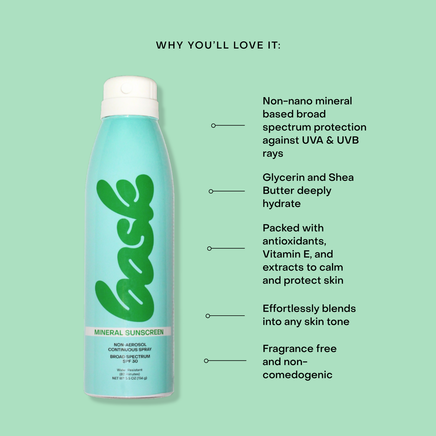 SPF 30 Mineral Fragrance-Free Non-Aerosol Spray