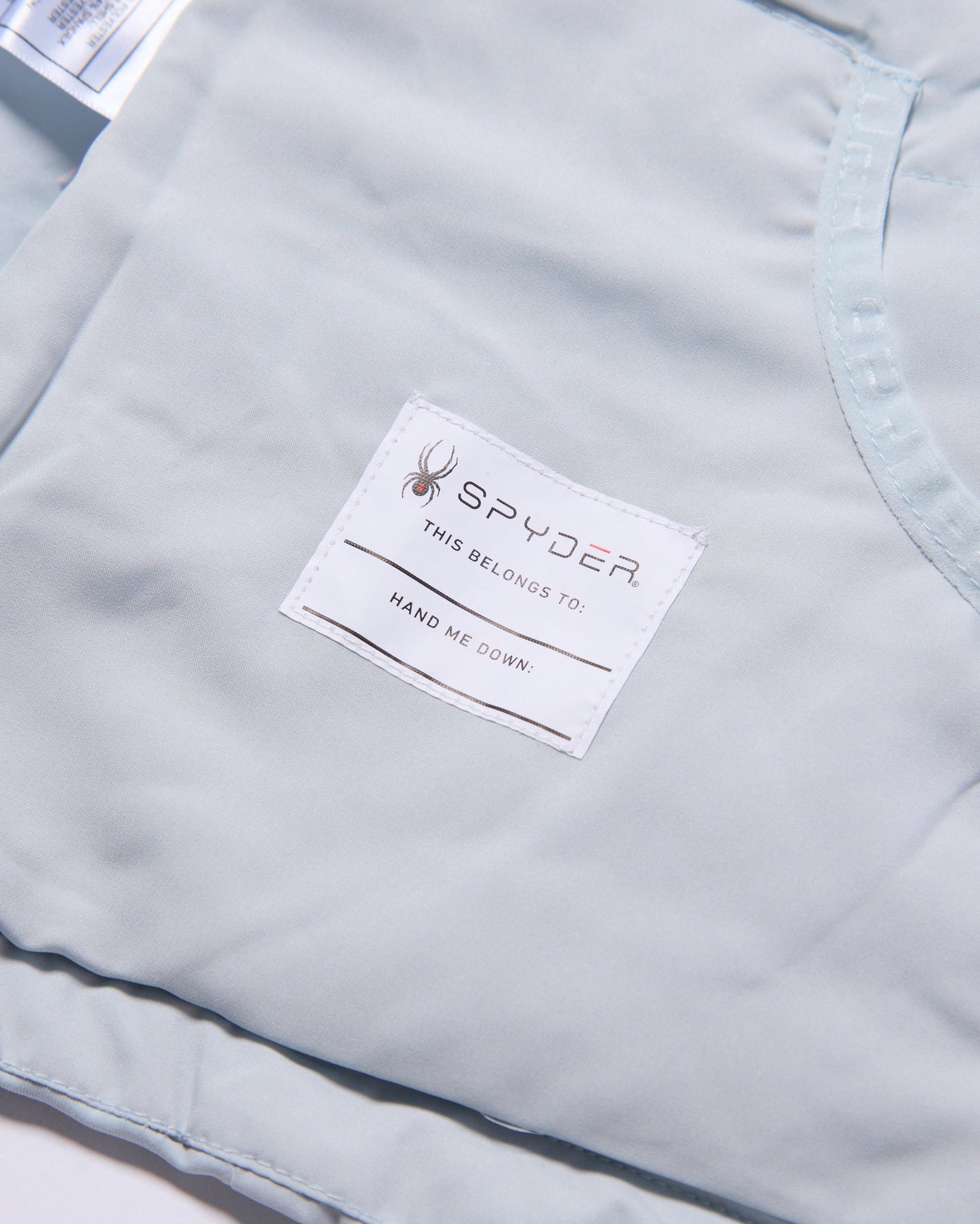 Girls Spyderlite Jacket - Ash Blue