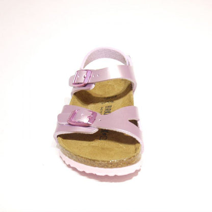 Birkenstock Rio Kids Birko-Flor Electric Metallic Lilac