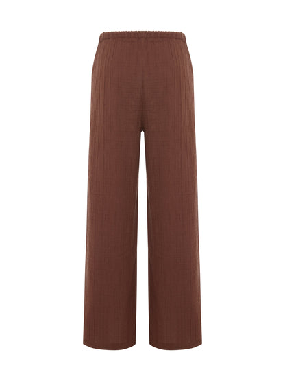 Kaya Drawstring Pants - Terracotta