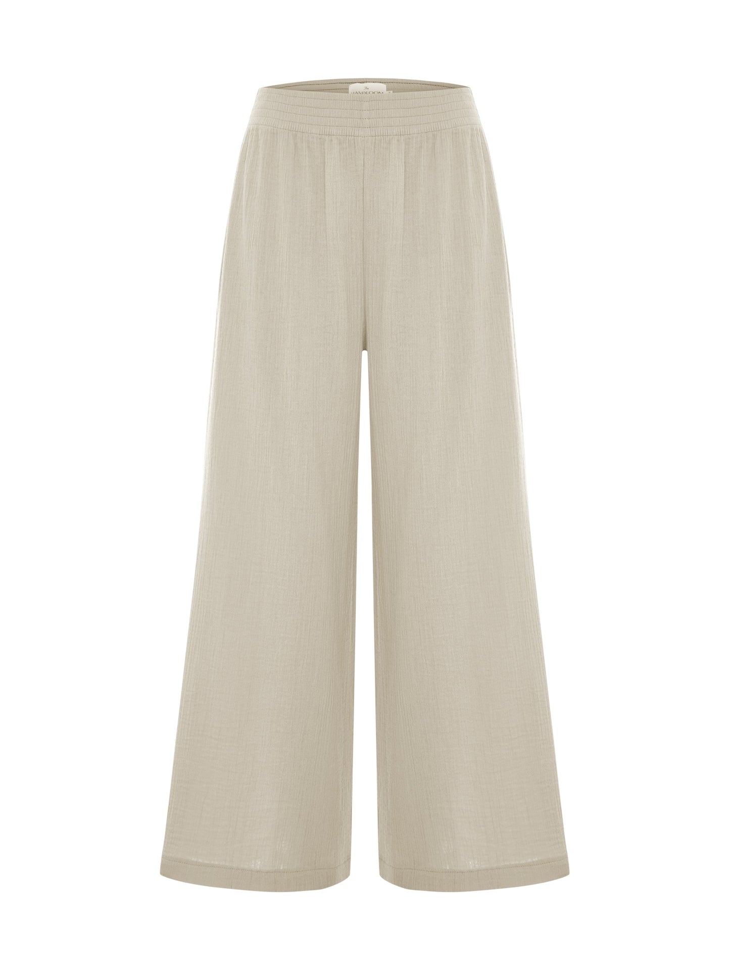 Aura Palazzo Pants - Oatmeal