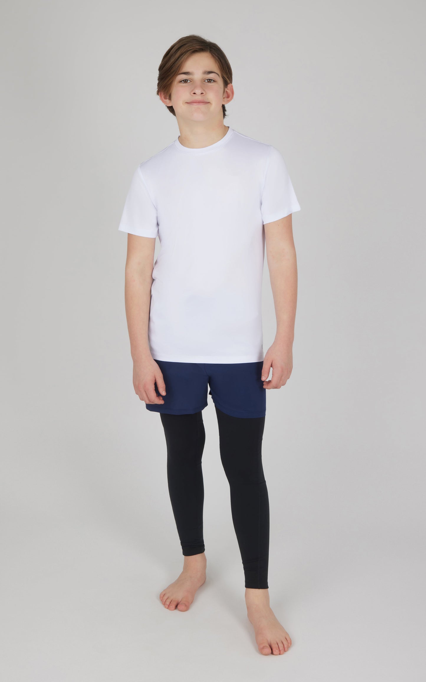 90 Degree by Reflex Boys 2 PK Running Short and Legging