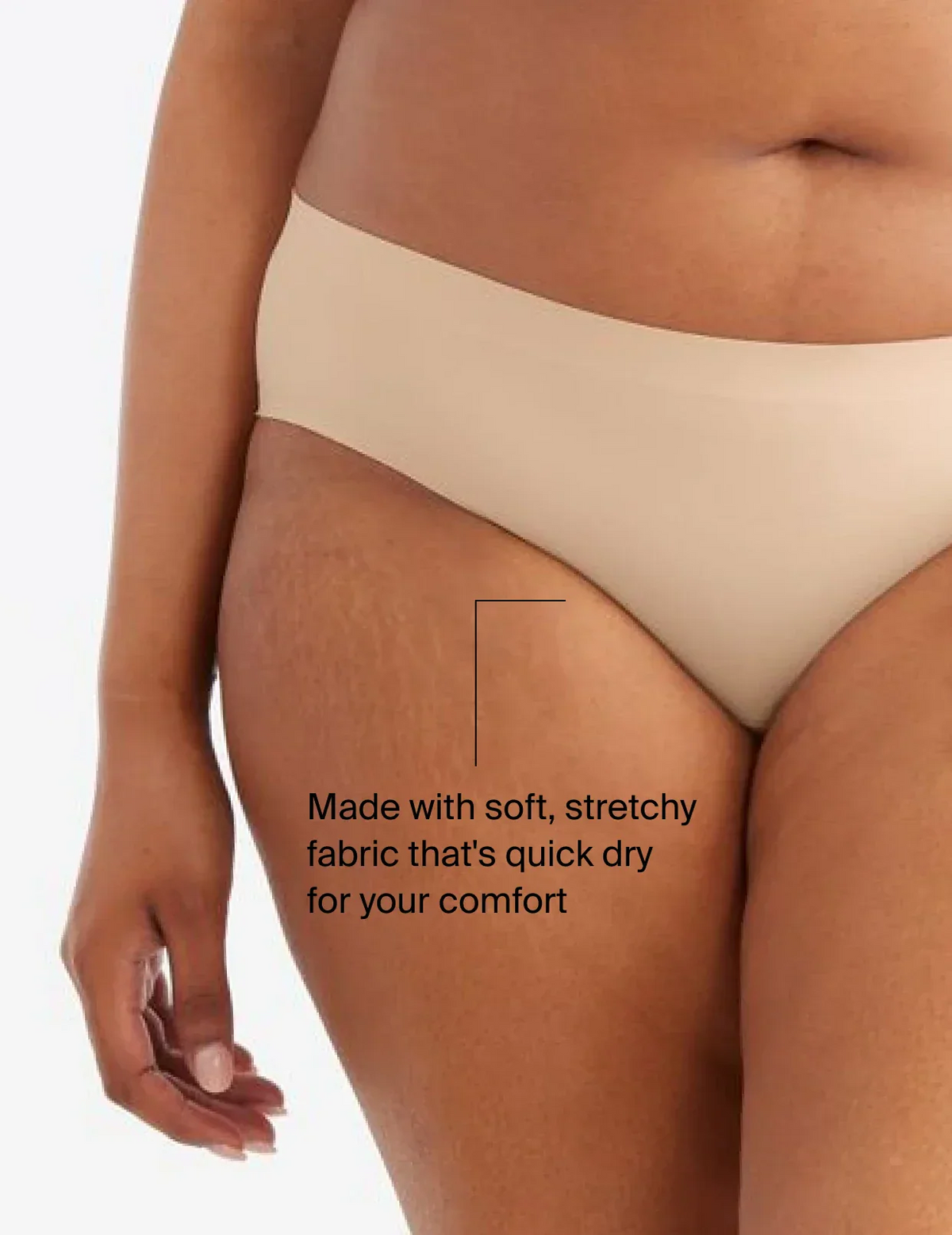 Light Leakproof No-Show Bikini - Last Call