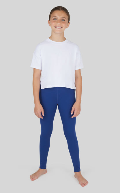 90 Degree by Reflex Girls 2 Pack Polarlux Everyday Full Length Tight and Polarlux Everyday Flared Leg Pant