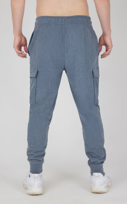 90 Degree by Reflex Men's Ultra Melange James Fleece Cargo Jogger