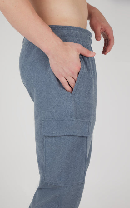 90 Degree by Reflex Men's Ultra Melange James Fleece Cargo Jogger