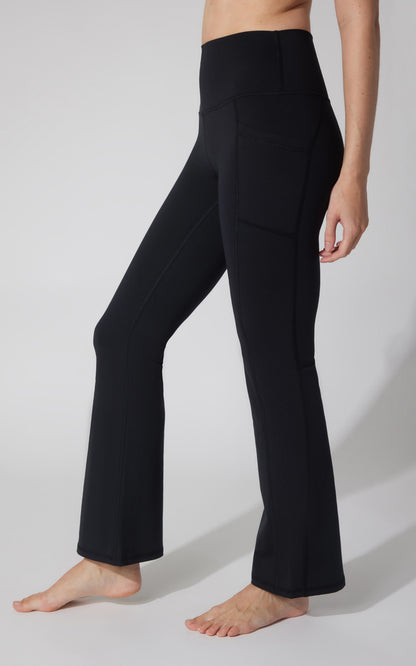 90 Degree by Reflex Polarlux Tribeca Elastic Free 29.5" Side Pocket Flare Leg Pant