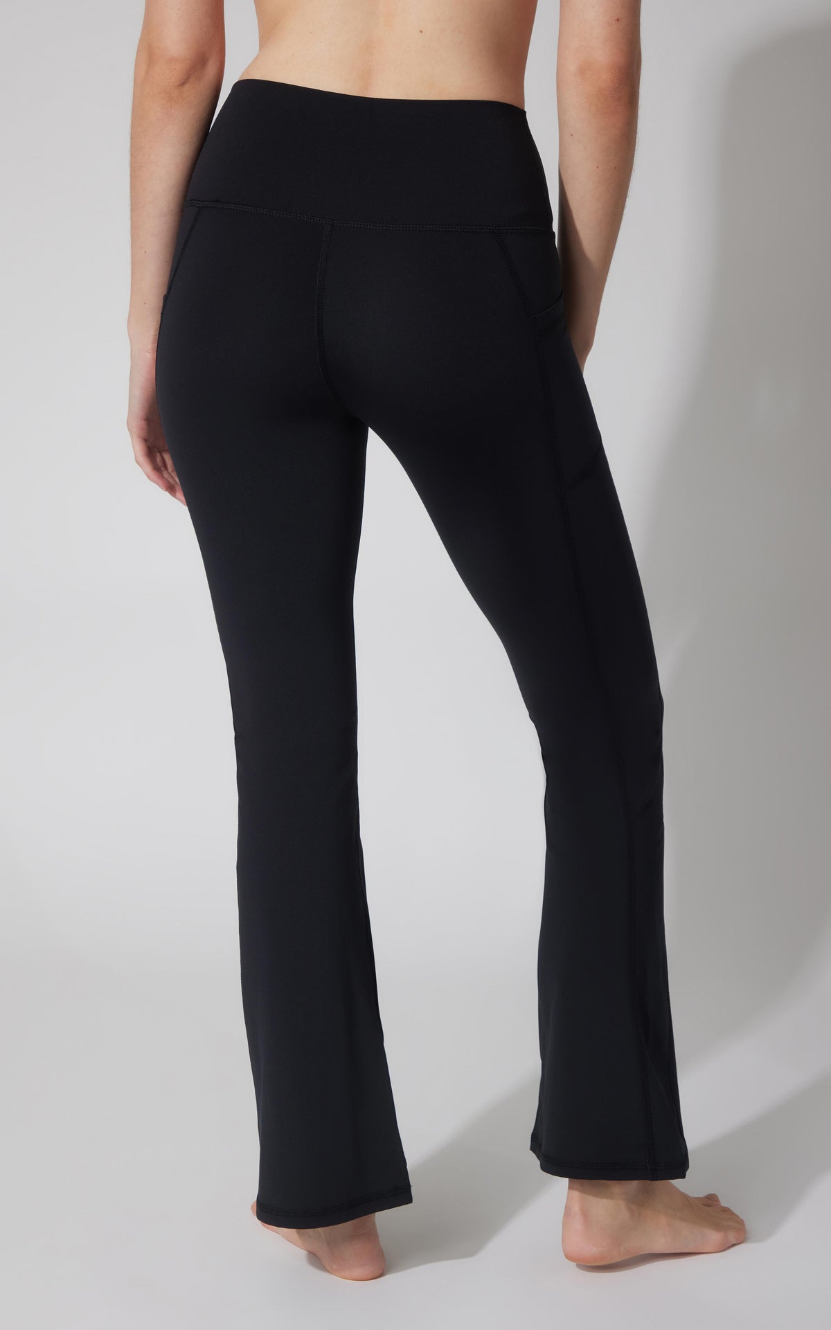 90 Degree by Reflex Polarlux Tribeca Elastic Free 29.5" Side Pocket Flare Leg Pant