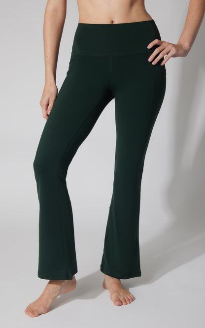 90 Degree by Reflex Polarlux Tribeca Elastic Free 29.5" Side Pocket Flare Leg Pant