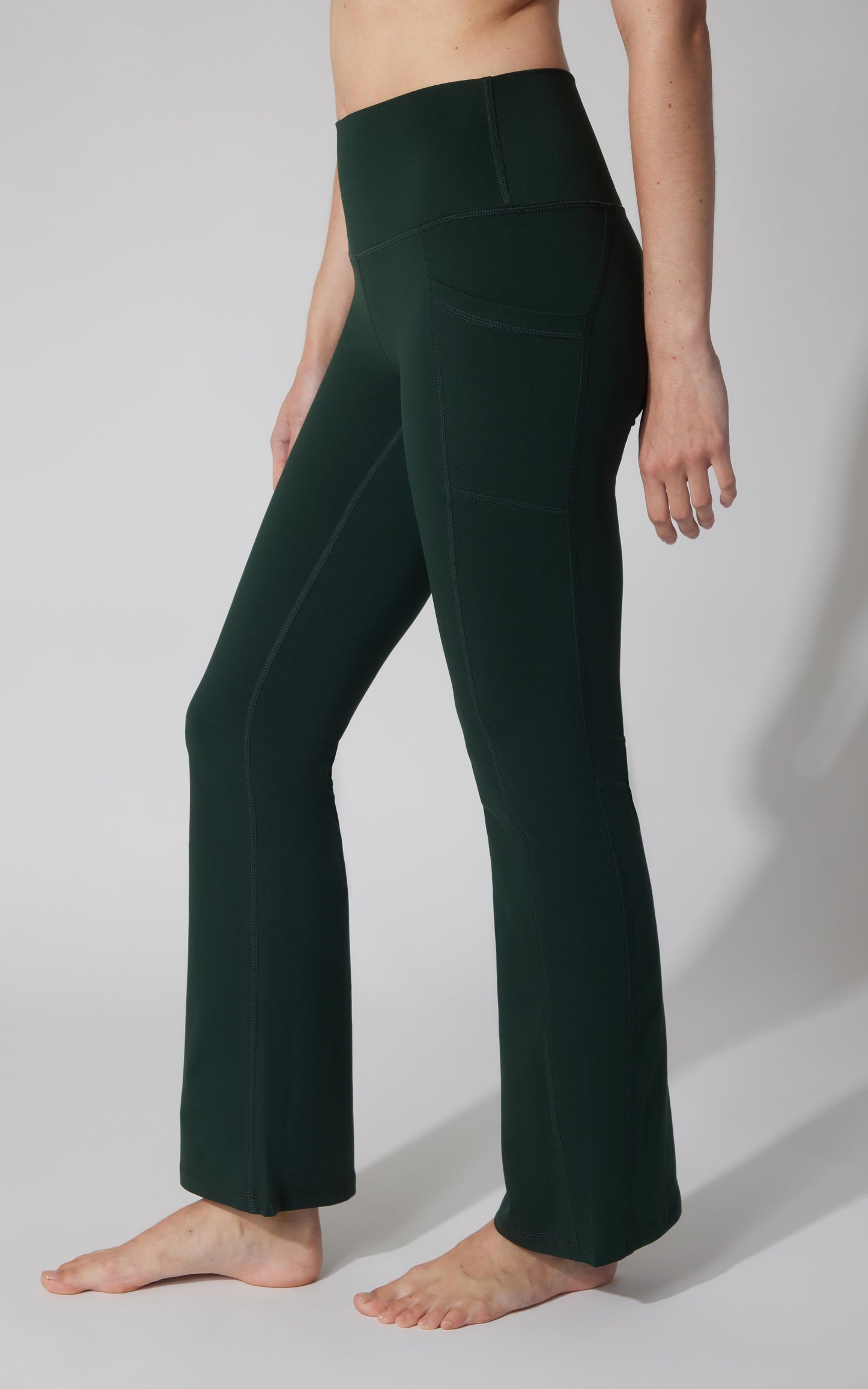 90 Degree by Reflex Polarlux Tribeca Elastic Free 29.5" Side Pocket Flare Leg Pant