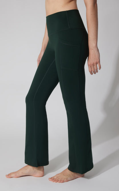 90 Degree by Reflex Polarlux Tribeca Elastic Free 29.5" Side Pocket Flare Leg Pant