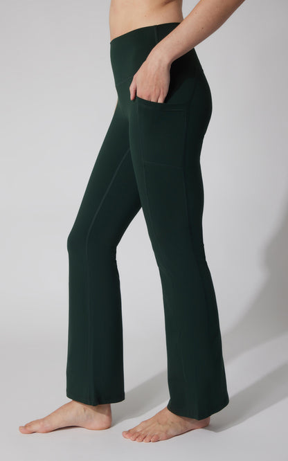 90 Degree by Reflex Polarlux Tribeca Elastic Free 29.5" Side Pocket Flare Leg Pant