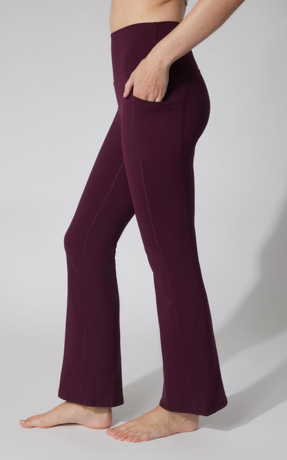 90 Degree by Reflex Polarlux Tribeca Elastic Free 29.5" Side Pocket Flare Leg Pant