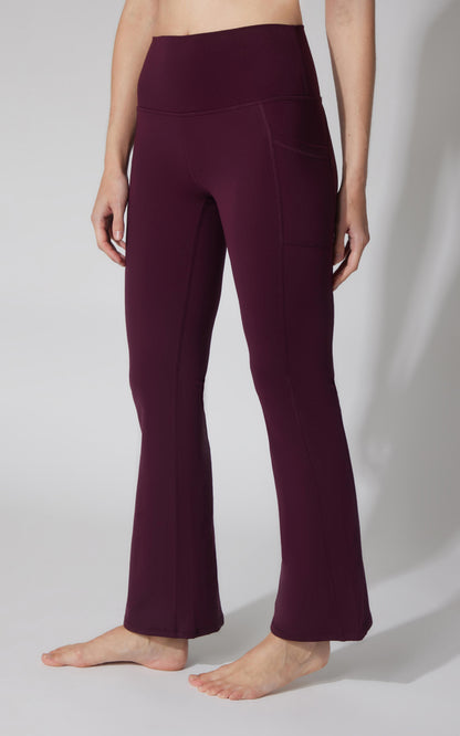 90 Degree by Reflex Polarlux Tribeca Elastic Free 29.5" Side Pocket Flare Leg Pant