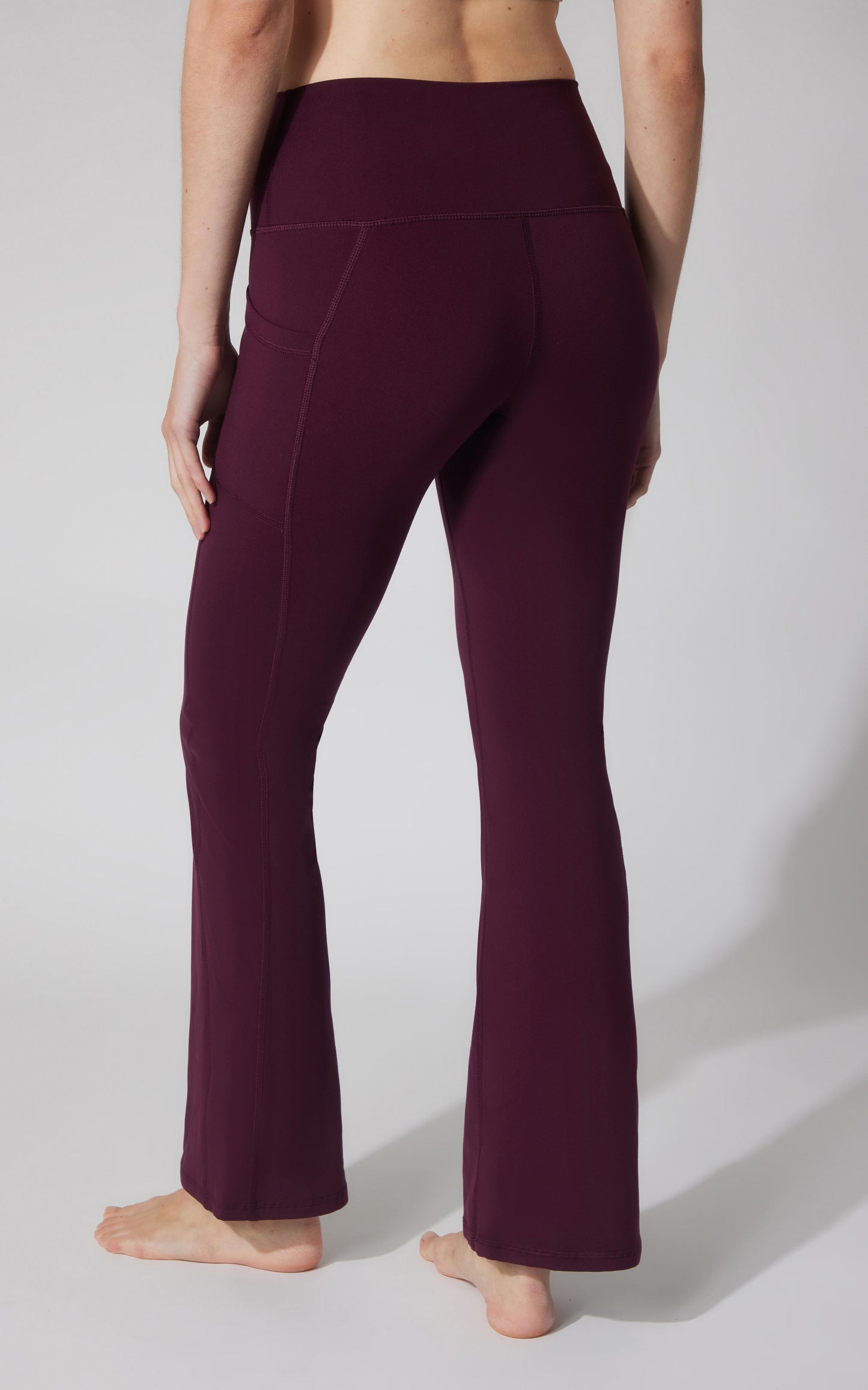 90 Degree by Reflex Polarlux Tribeca Elastic Free 29.5" Side Pocket Flare Leg Pant