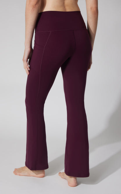 90 Degree by Reflex Polarlux Tribeca Elastic Free 29.5" Side Pocket Flare Leg Pant