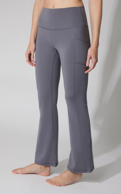 90 Degree by Reflex Polarlux Tribeca Elastic Free 29.5" Side Pocket Flare Leg Pant