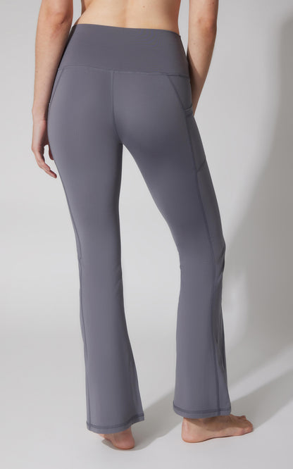 90 Degree by Reflex Polarlux Tribeca Elastic Free 29.5" Side Pocket Flare Leg Pant
