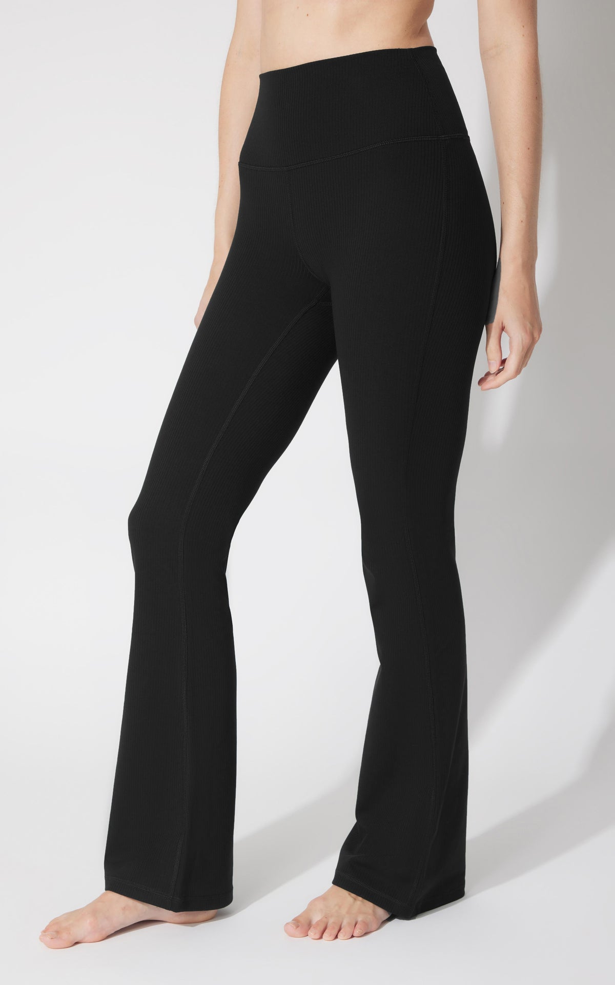 90 Degree by Reflex Felix Lux Ribbed Everyday Elastic Free Flare Leg Pant