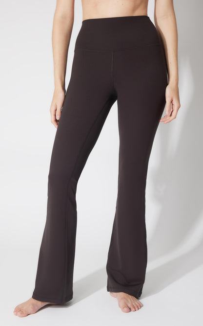 90 Degree by Reflex Felix Lux Ribbed Everyday Elastic Free Flare Leg Pant