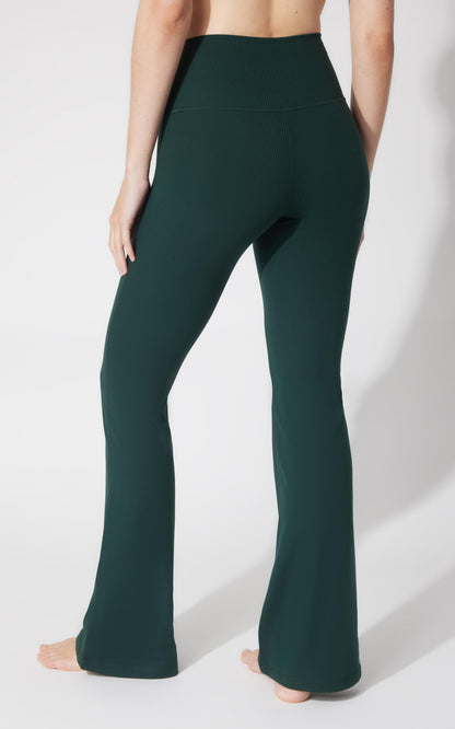 90 Degree by Reflex Felix Lux Ribbed Everyday Elastic Free Flare Leg Pant
