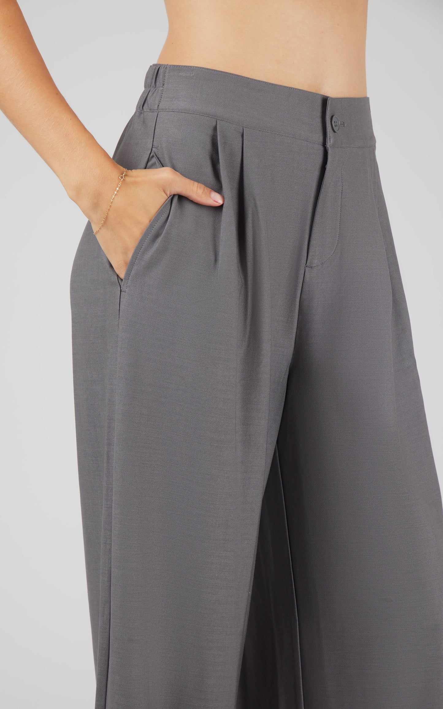 90 Degree by Reflex Wear to Work Denim Wide Leg Pant