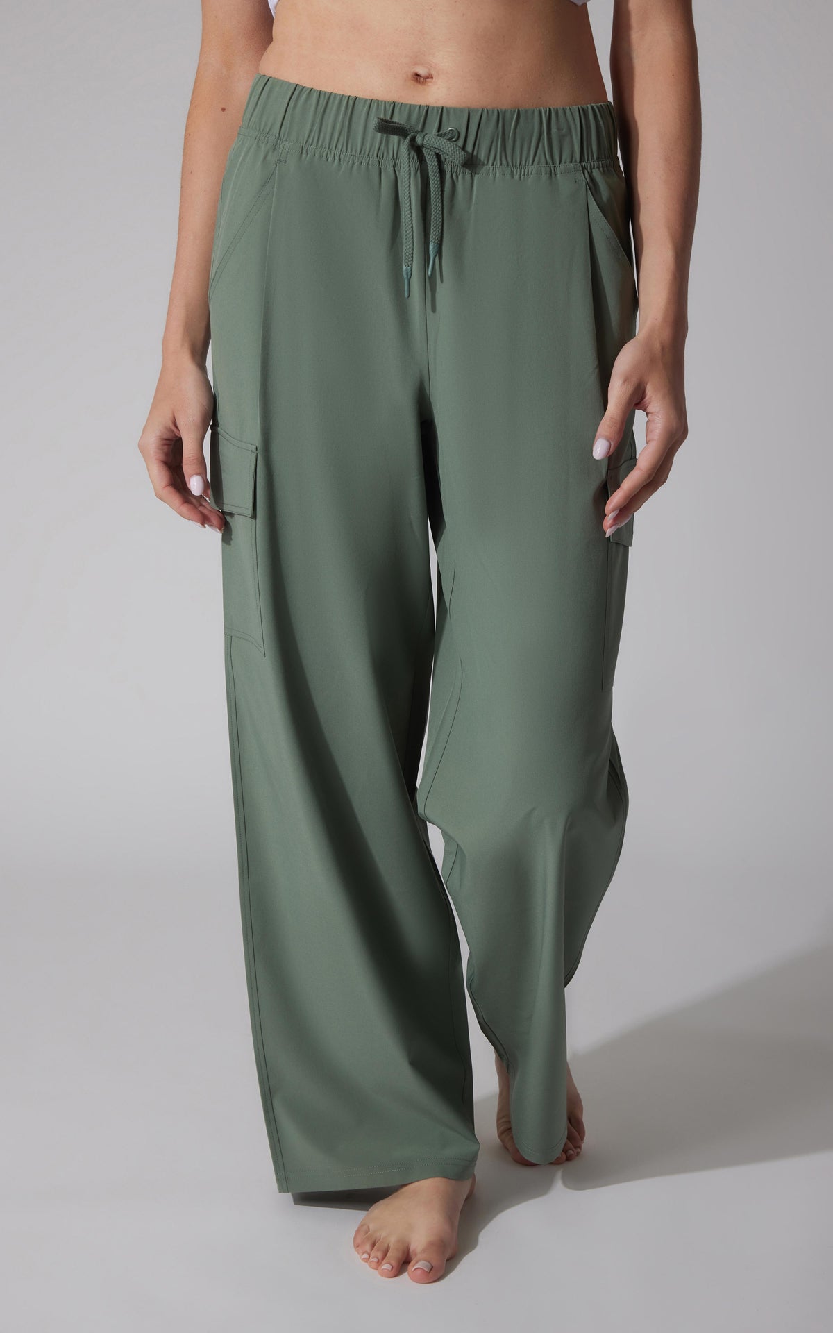 90 Degree by Reflex Lightstreme Wide Leg Cargo Pocket Pant