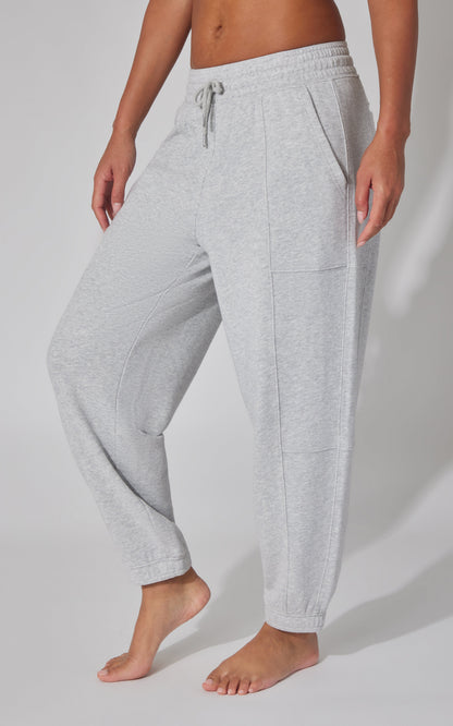 90 Degree by Reflex Washed Loop Terry Barrel Jogger
