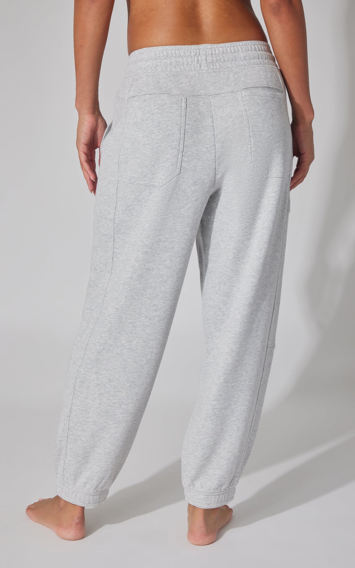 90 Degree by Reflex Washed Loop Terry Barrel Jogger