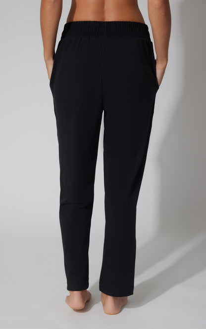 90 Degree by Reflex Lux Straight Leg Pant w Elastic Waist