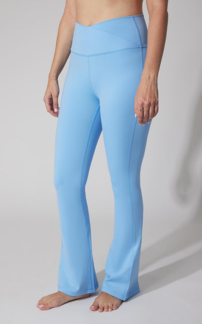 90 Degree by Reflex Lux Madison Crossover Waist 7/8 Flared Leg