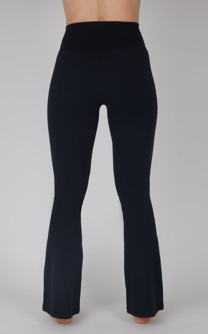 90 Degree by Reflex Ultra Lush Crossover Flared Leg Pant