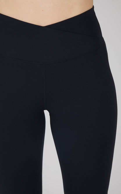 90 Degree by Reflex Ultra Lush Crossover Flared Leg Pant