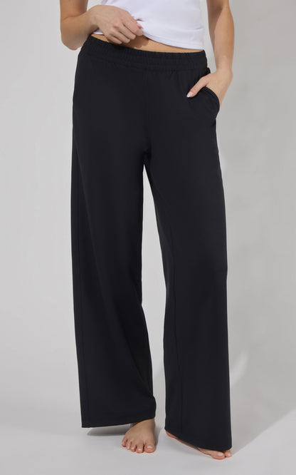 90 Degree by Reflex Lux Seoul Side Pocket Wide Leg Pant