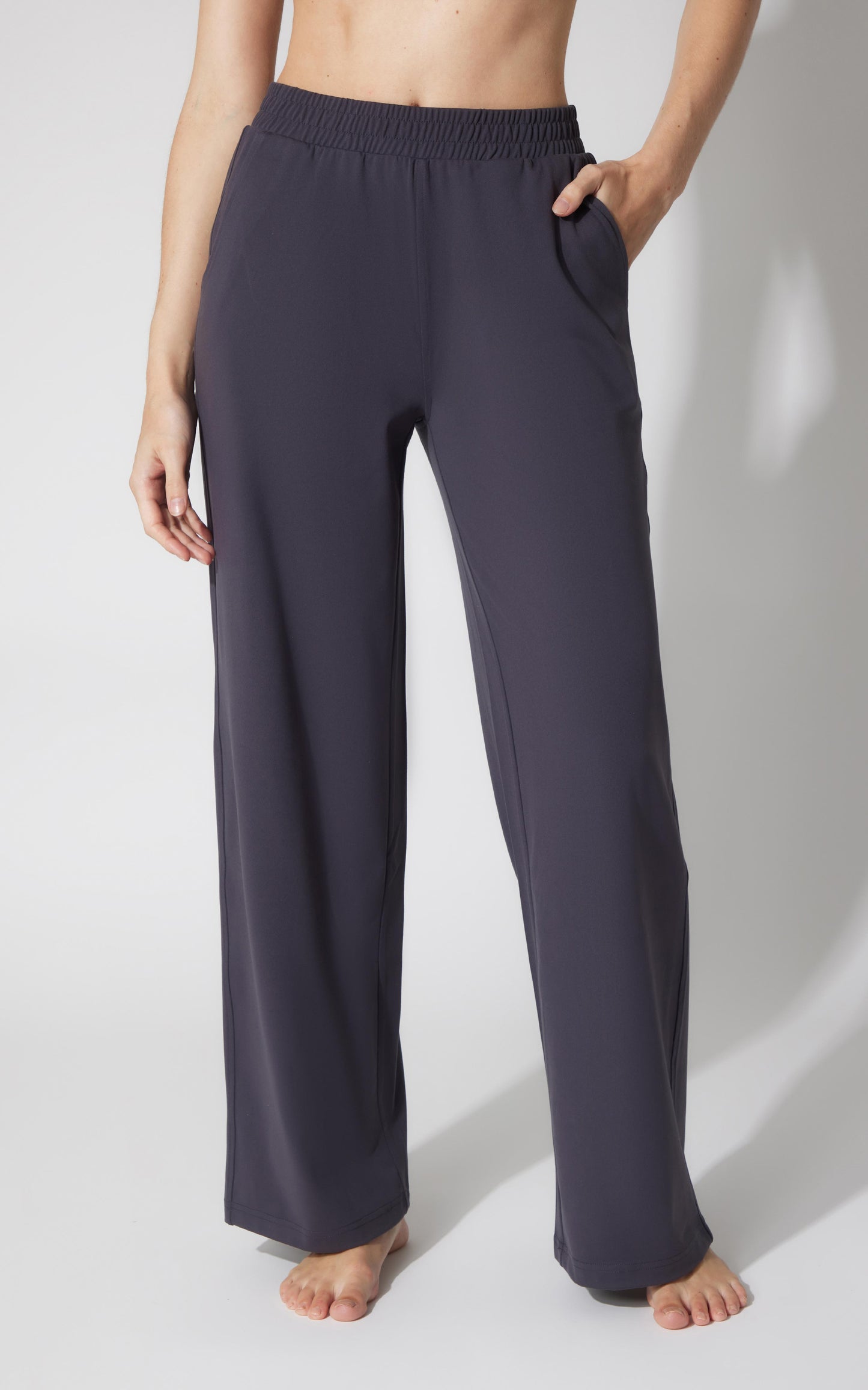 90 Degree by Reflex Lux Seoul Side Pocket Wide Leg Pant