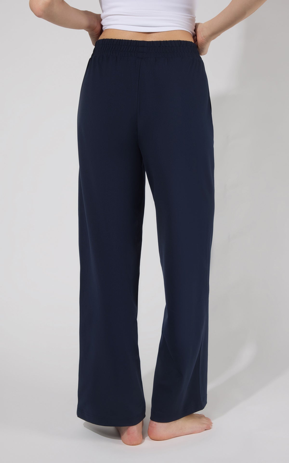 90 Degree by Reflex Lux Seoul Side Pocket Wide Leg Pant